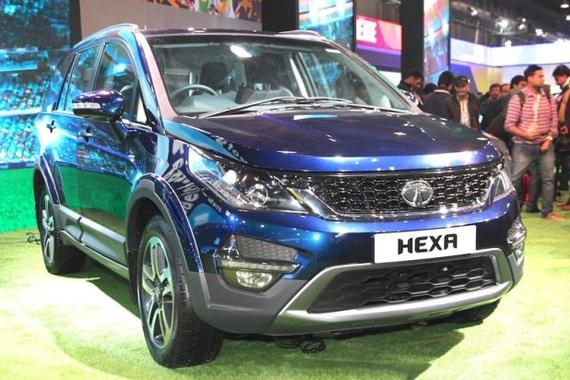 延续概念车设计 塔塔HEXA量产版首发