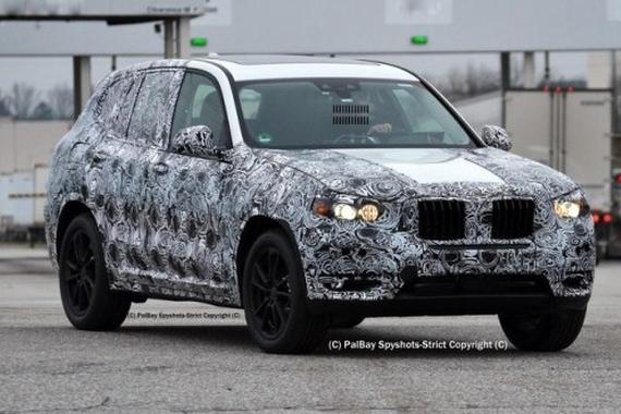 或10月亮相 宝马新X3 M40i谍照曝光