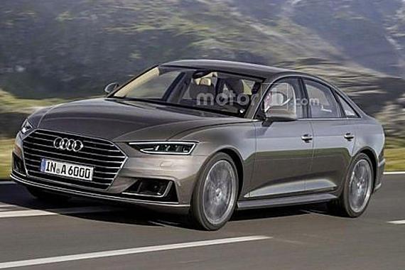 2017年发布/新设计语言 新奥迪A6假想图