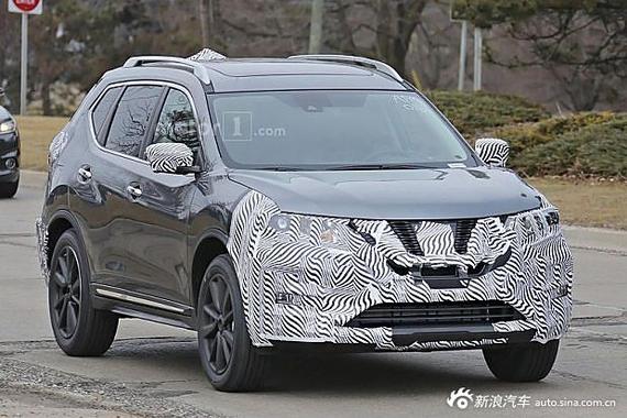 外观小幅调整 曝日产新款奇骏路试谍照