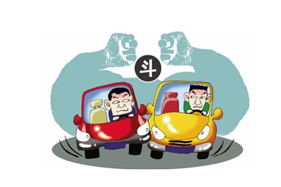 宝马车主斗气逼停面包车 争执中意外碾死人