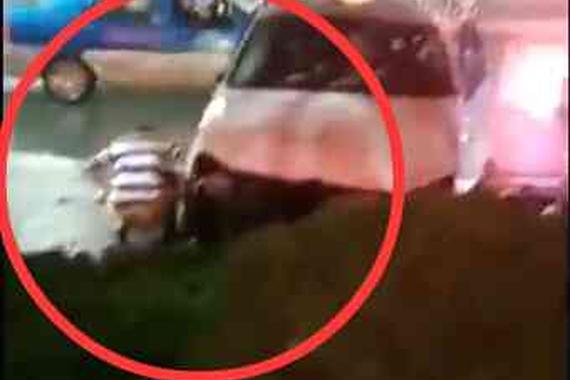 少女酒驾撞人 在伤者身旁小便称“憋坏了”