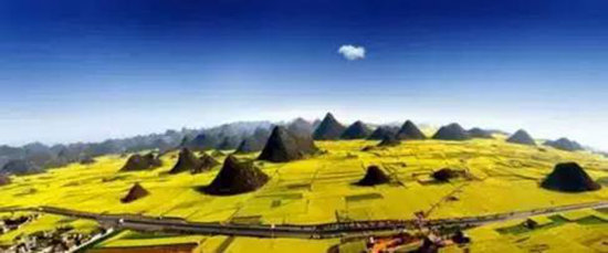 二月自驾推荐地 亮瞎了全世界眼球的罗平