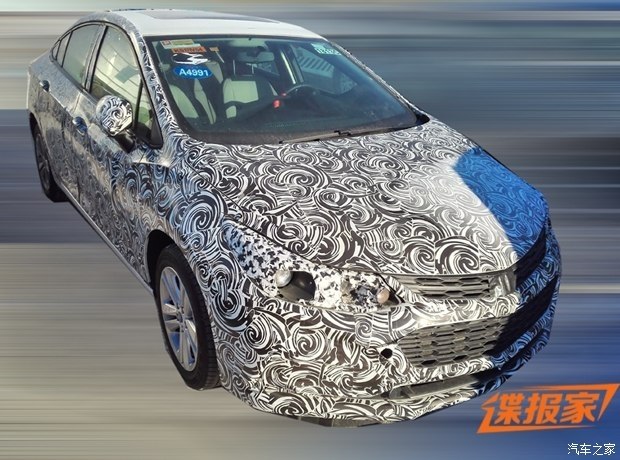 科鲁兹兄弟车型? 上汽通用科沃兹新商标