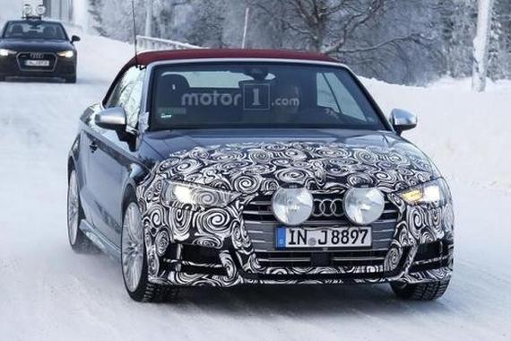 新款奥迪S3敞篷版谍照曝光 或10月首发