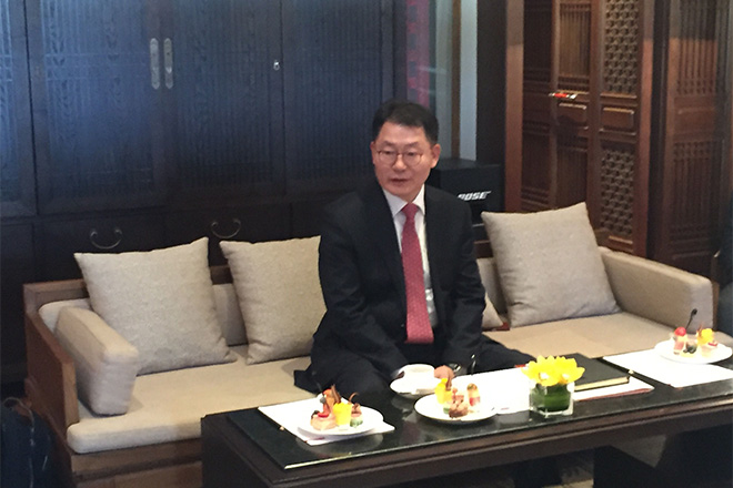 东风悦达起亚副总经理和销售本部本部长尹起峰