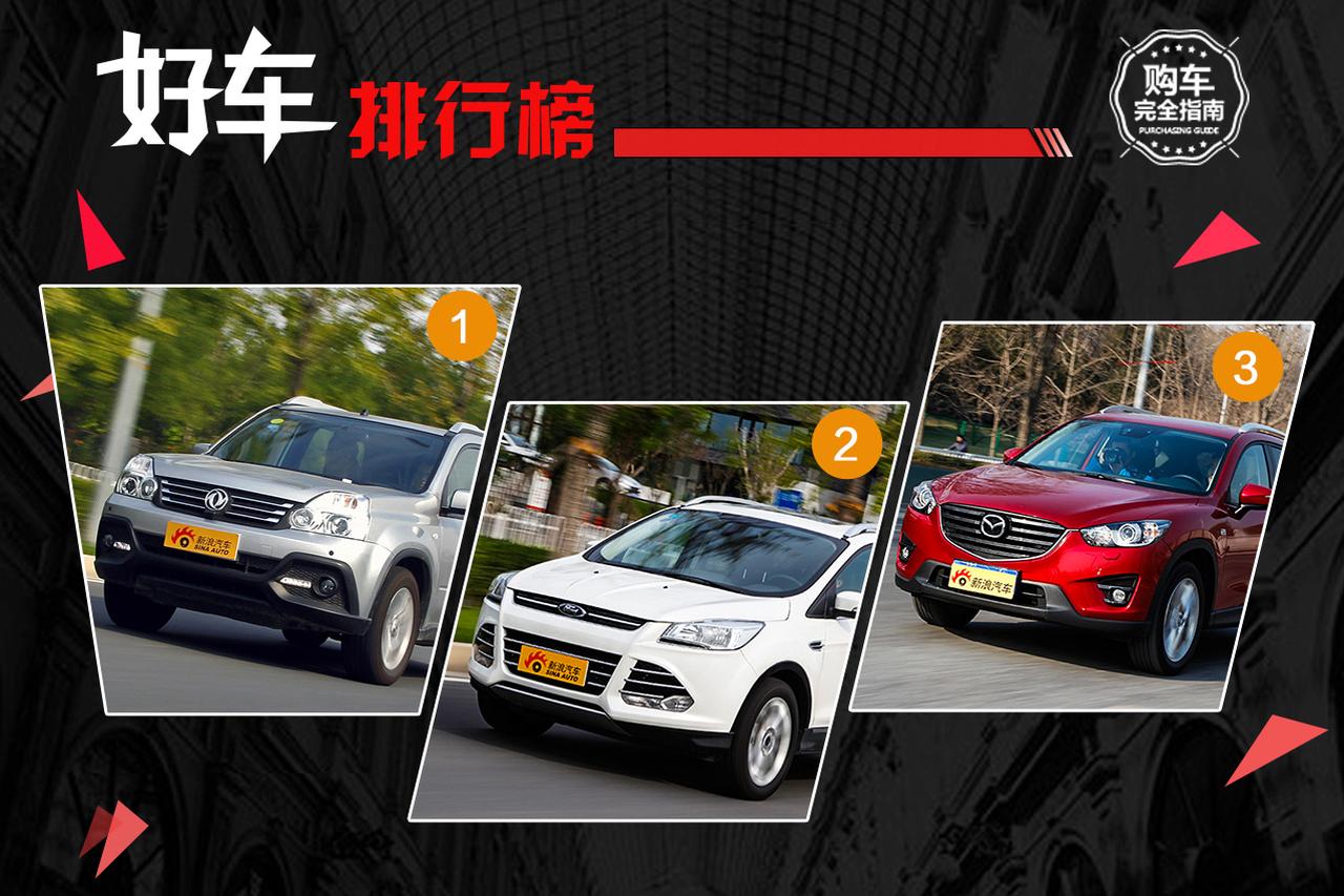 好车排行榜 紧凑级SUV谁前排视野最好？