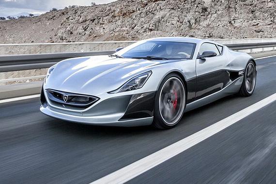 日内瓦车展亮相 Rimac电动超级跑车官图