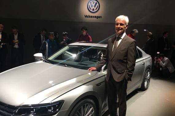 穆勒再度回应大众丑闻 5年推20款纯电动车