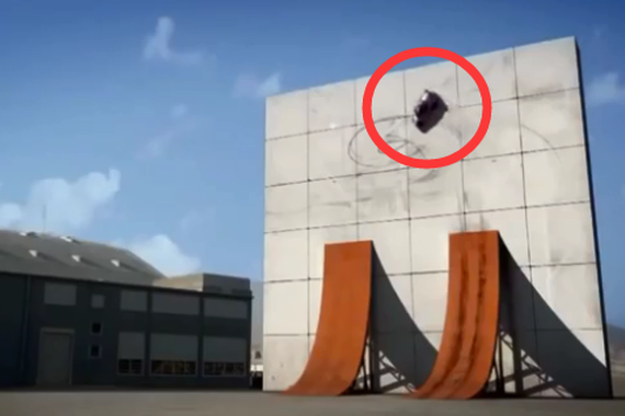 视频：超疯狂的垂直漂移！让人叹服不已