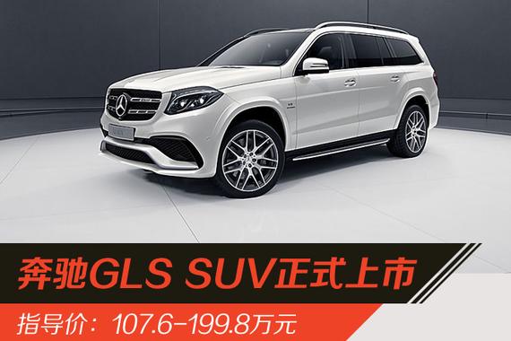 奔驰GLS正式上市 外观内饰小改动力上升