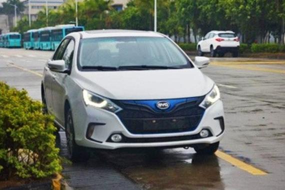 搭纯电动系统 秦EV300更多实车图曝光