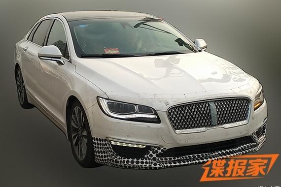 全新家族前脸 林肯新款MKZ国内路试谍照
