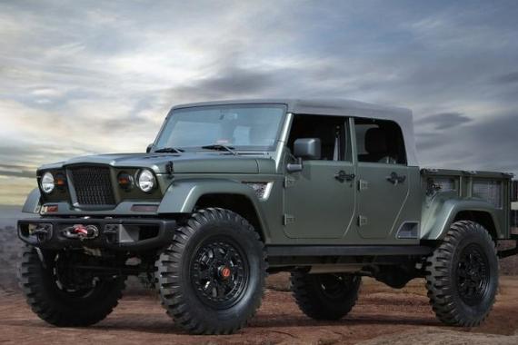 沿袭概念车设计 曝Jeep皮卡车型信息