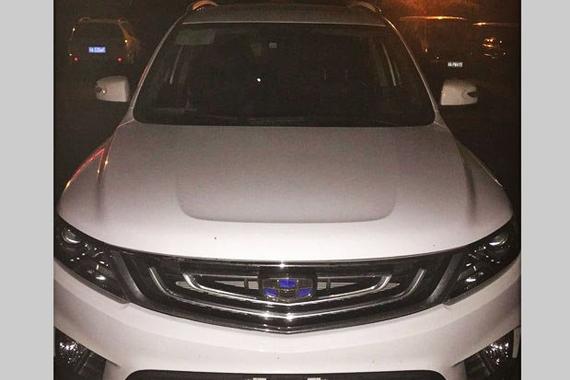 或更名豪情X6 吉利新款GX7实车曝光