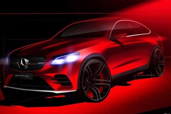 AMG GLC Coupe草图曝光 搭载3.0T发动机