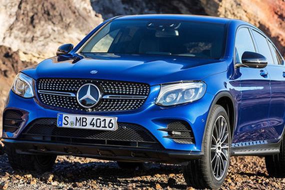 奔驰GLC Coupe官图 纽约车展将发布