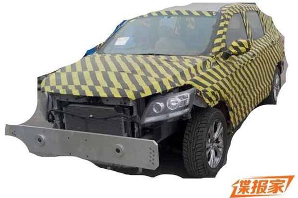 或7万起/6月上市 华晨鑫源7座SUV谍照