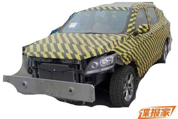 或7万起/6月上市 华晨鑫源7座SUV谍照