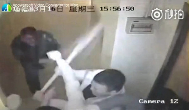 上百人打砸雪佛兰汽车4S店全过程记录