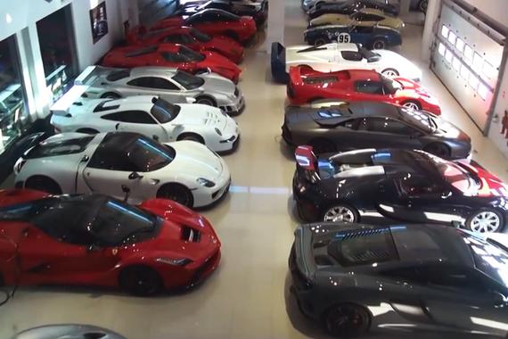 视频：壕的私人车库！你能全认出来吗？