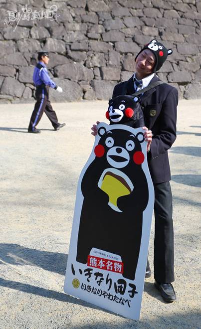 畅游熊本熊故乡熊北城 巧遇日本学生妹