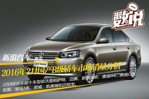 数说|日系车风光不再 2月B级车销量分析