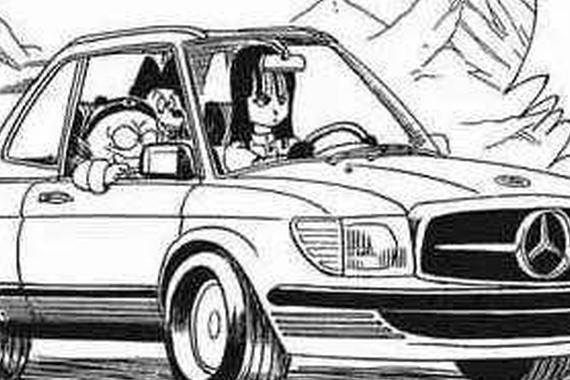 经典漫画龙珠里的汽车都是真实品牌你造吗