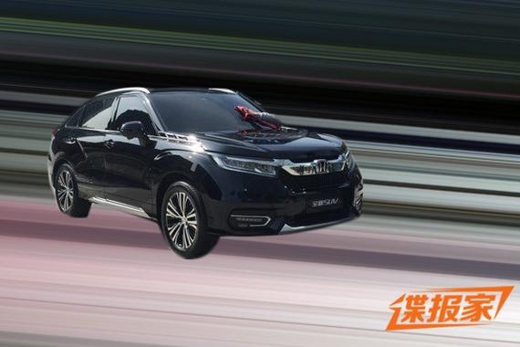 或北京车展首发 本田新中型SUV实车曝光