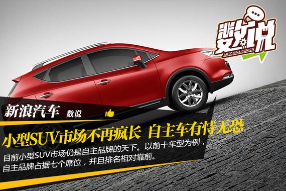 数说|小型SUV不再疯长 自主品牌有恃无恐