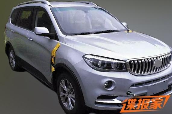 或6月份上市 疑似SWM品牌七座SUV谍照