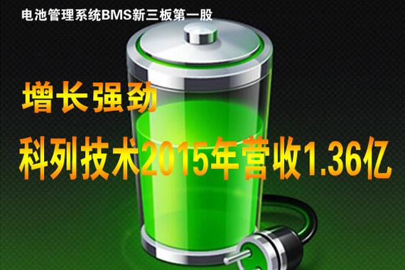 新能源汽车BMS需求旺 科列技术营收1.36亿