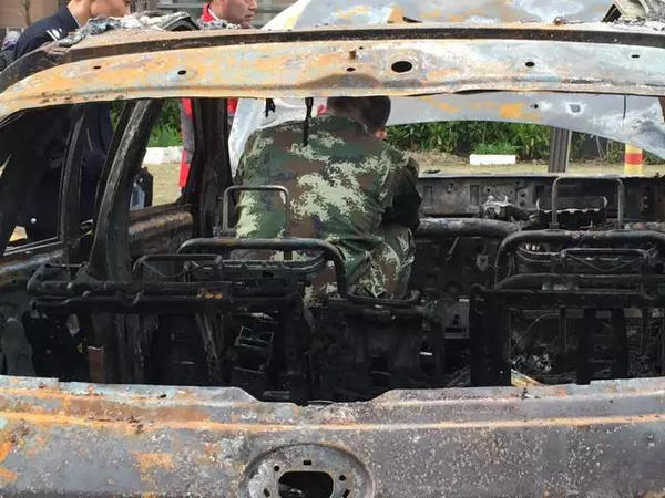 比亚迪唐突然起火自燃 车主险丧命!