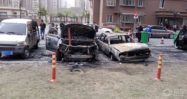 比亚迪唐突然起火自燃 车主险丧命!