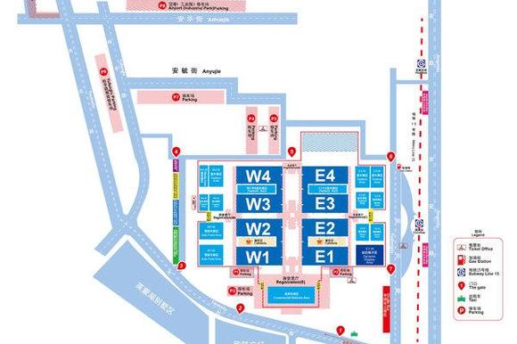 2016北京车展展位图曝光.重磅新车抢先看