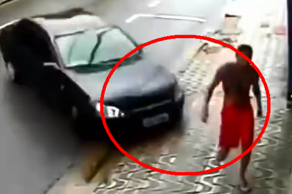 视频：好险！还差几厘米就没命了