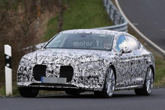 曝新奥迪S5 Sportback谍照 2016年内发布