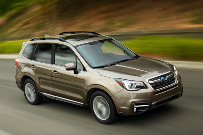 斯巴鲁2017款森林人 多方面配置提升
