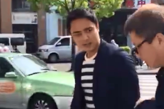 视频：明星首次被碰瓷，明道被讹5000