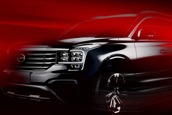 广汽传祺7座大型SUV GS8将亮相北京车展