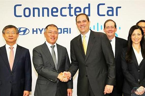 现代汽车联手思科 加速网联汽车项目研发