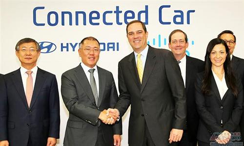 现代汽车联手思科 加速网联汽车项目研发