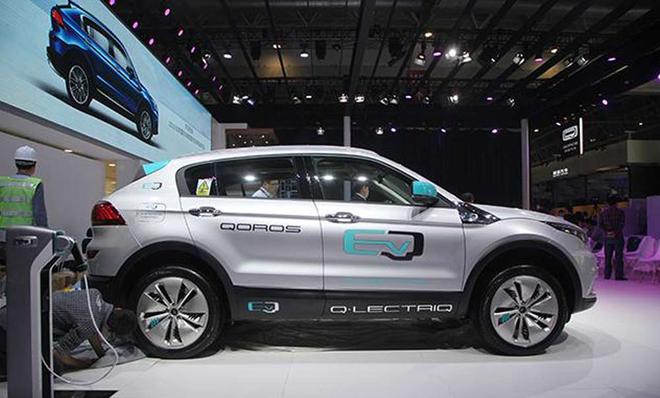 2016北京车展观致5 EV正式发布