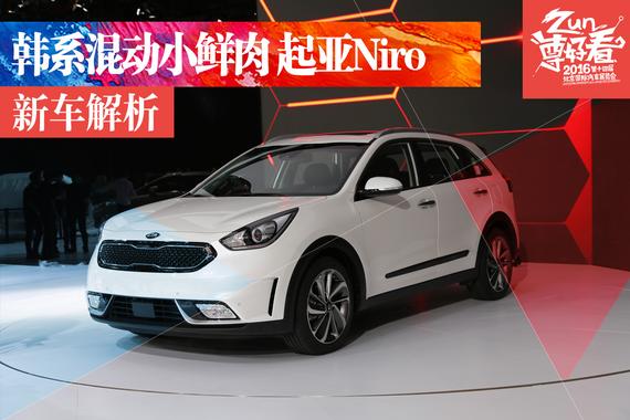 北京车展静态解析 进口起亚Niro