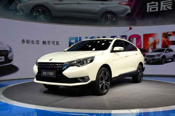 东风日产启辰T90北京车展正式亮相