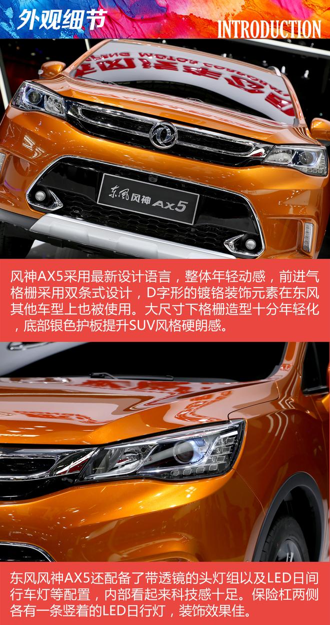 北京车展静态解析 紧凑级SUV东风风神AX5