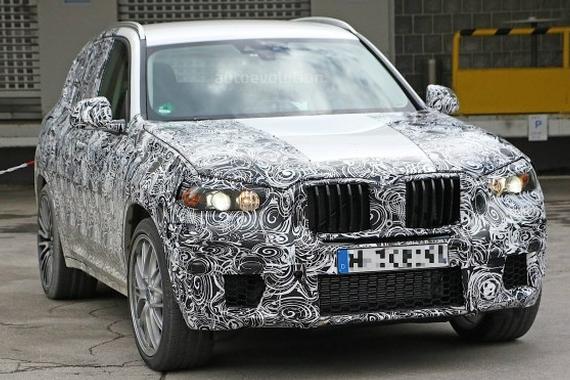 或2018年推出 宝马X3 M谍照首次曝光