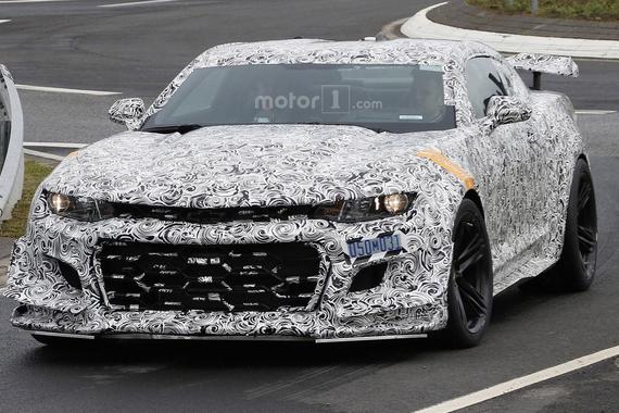 造型更激进 全新科迈罗Z/28谍照曝光