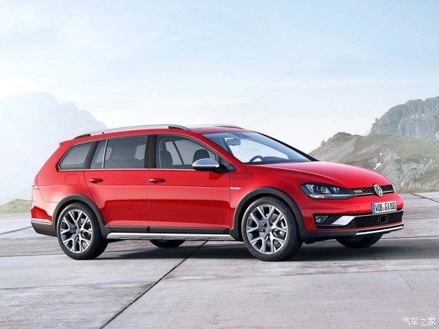 配图为海外版高尔夫Alltrack