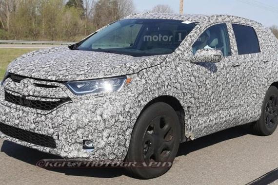 外观更加犀利 曝新一代本田CR-V假想图